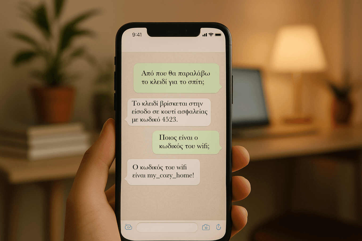 Από τη μεριά του επισκέπτη;